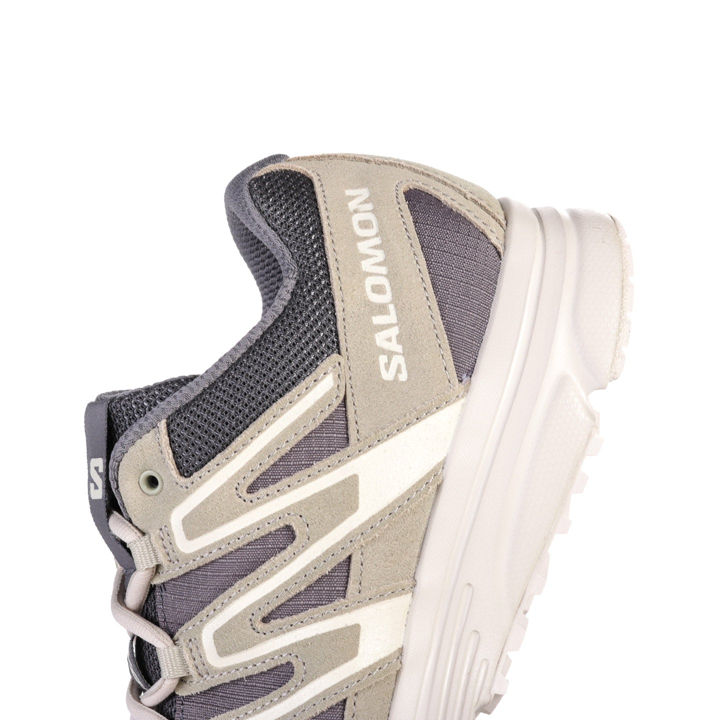 SALOMON X-MISSION 4 SUEDE PEWTER / MOSS GRAY