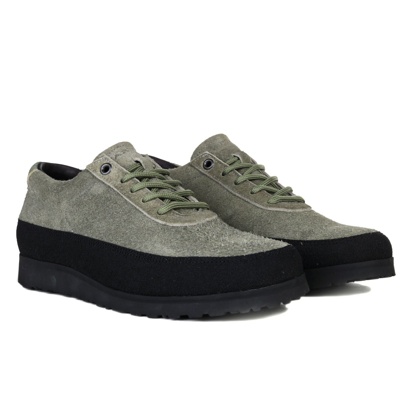 TARVAS EXPLORER SPINACH HAIRY SUEDE