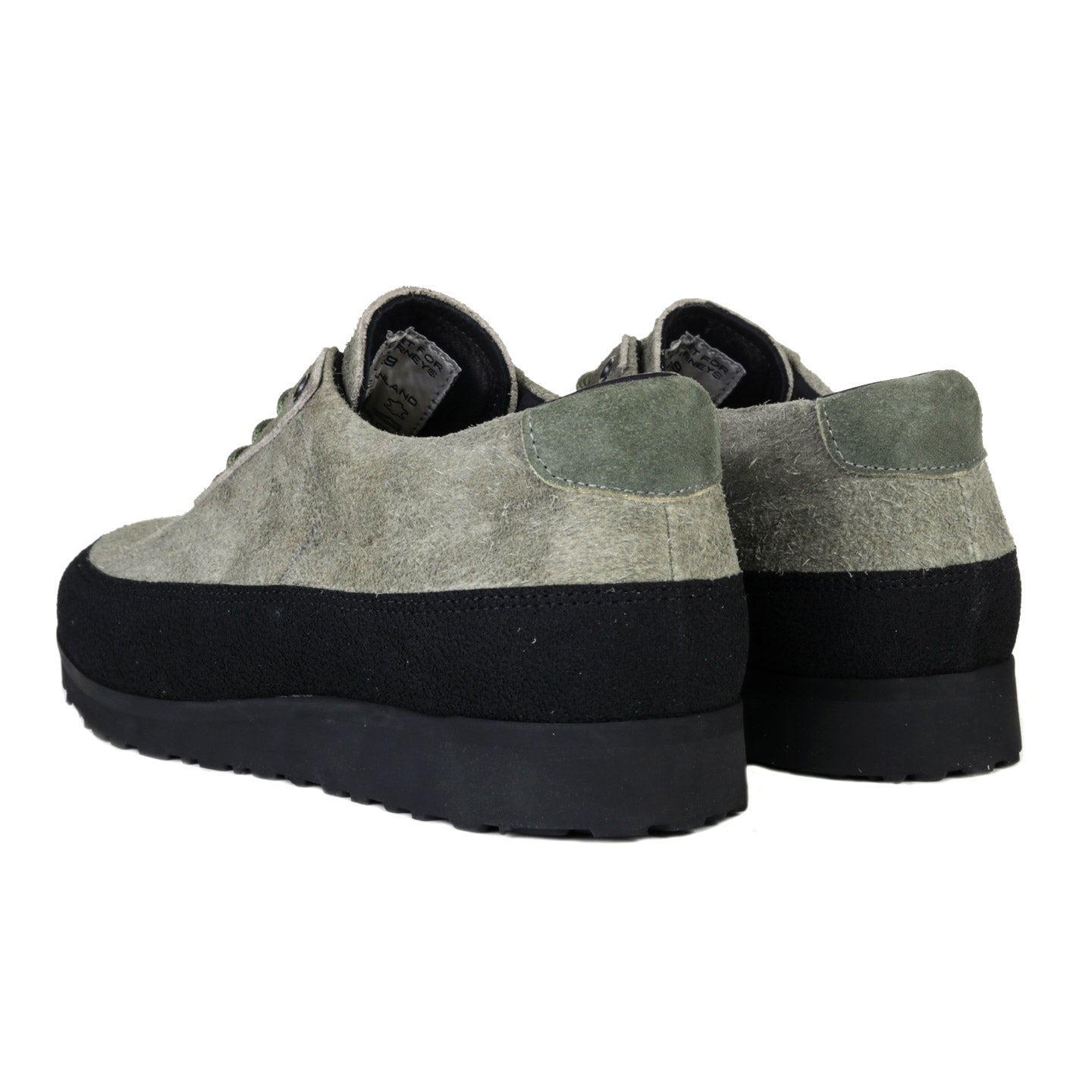 TARVAS EXPLORER SPINACH HAIRY SUEDE