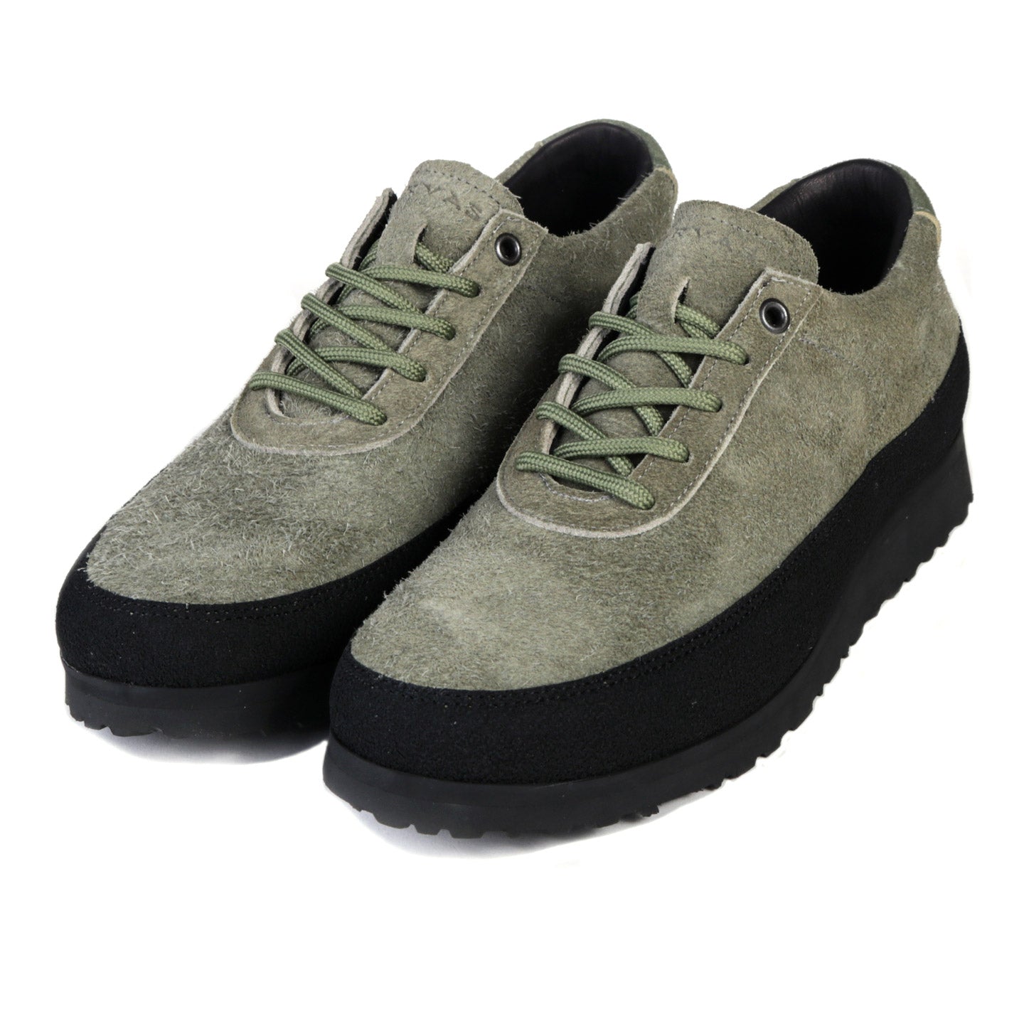 TARVAS EXPLORER SPINACH HAIRY SUEDE